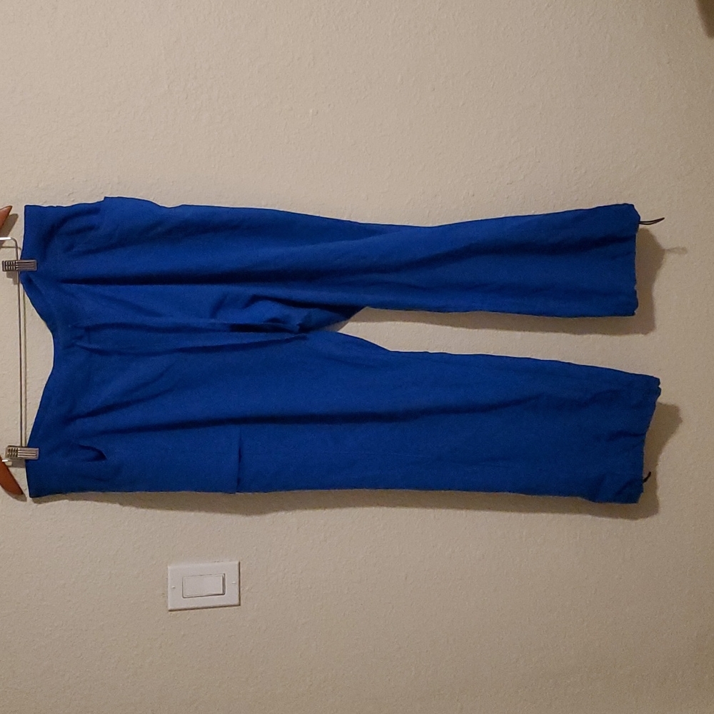 3 pair Royal Blue scrub pants